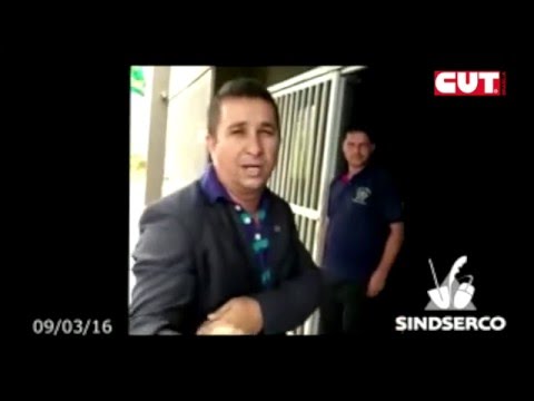 Intransigente, vereador Afonso Baiano PDT agride servidor da Cidade Ocidental