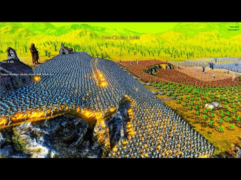 10K Soul Tyrants Guards the Old Cemetery EVIL RISE from Graves - Ultimate Epic Battle Simulator UEBS