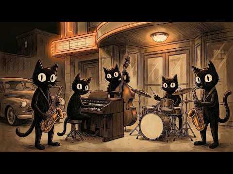 Black Cats Stylish Swing Jazz:  Deep Rhythm & Feel Good Vibes to Relax & Unwind
