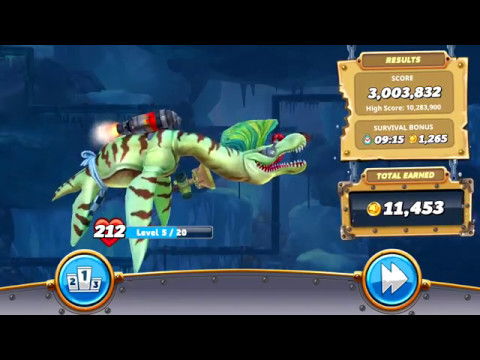 (NEW) DRAGO PLIOSAUR IN ARCTIC OCEAN Episode 3 - Hungry Shark World