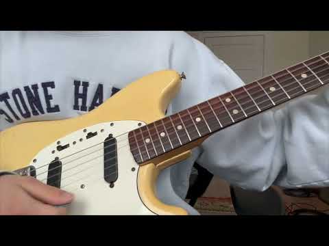 1974 Fender Mustang Olympic White (Video Demo) image 10