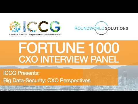 ICCG Presents: Big Data-Security: CXO Perspectives