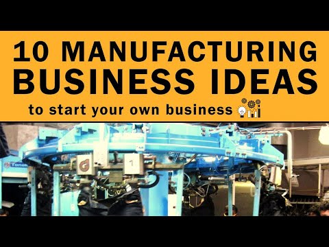 10 Best Manufacturing Business Ideas for 2024