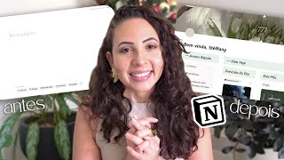 ORGANIZANDO MEU NOTION PARA 2026 | template gratuito na descrição com life hub, to do list e +