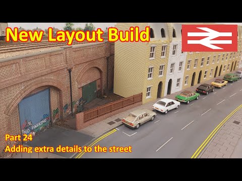 New Layout Build - Town Scene Detail