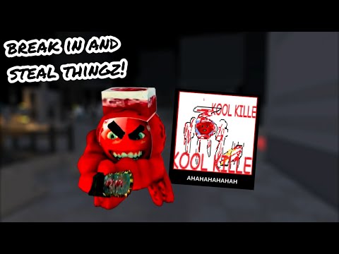 WINNING WITH THE "KOOLKILLER" JEFF-THE-KILLER SKIN! | Roblox Break in and Steal Thingz! [BIAST]