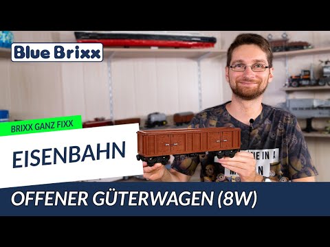 offener Güterwagen groß (8w)