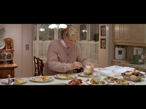 Mrs. Doubtfire (1993) - Trying To Make Dinner scene