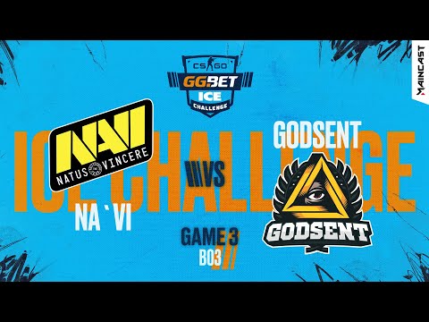 Natus Vincere vs GODSENT [Map 3, Train] (Best of 3) ICE Challenge 2020
