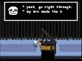 UNDERTALE: Meeting Sans and Papyrus 