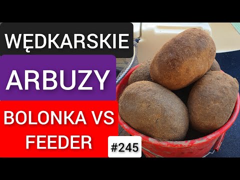 245 WĘDKARSKIE ARBUZY - BOLONKA VS FEEDER 😀