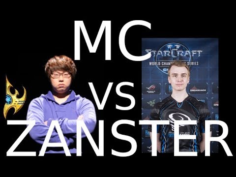 MC vs Zanster - BO9 - CLOSE GAMES - Starcraft 2