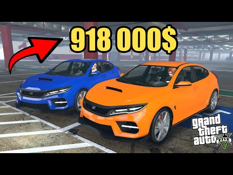 NAJŁADNIEJSZY TANI SAMOCHÓD w GTA 5 Online Hogaty i BARTEK "DINKA SUGOI - TEST I TUNING!" #86