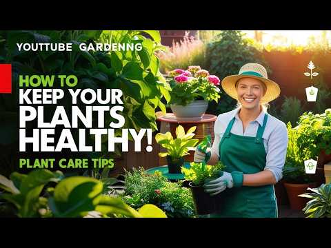 Ultimate Guide: How to Keep Your Plants Healthy and Thriving 🌱 | Plant Care Tips for Beginners