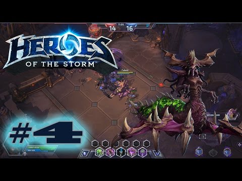 Let's Play Heroes of the Storm #4 - Zergpower mit Zagara! [DE HD 60FPS]