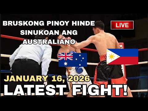 LATEST FIGHT! January 16, 2026 l Bruskong PINOY hinde sinukoan ang Australiano