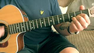 Oasis-Digsy's Dinner-Acoustic Guitar Lesson.
