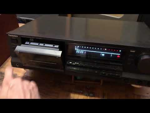 Technics RS-B965  Cassette Tape Deck Quick DBX Demonstration at Regence Audio