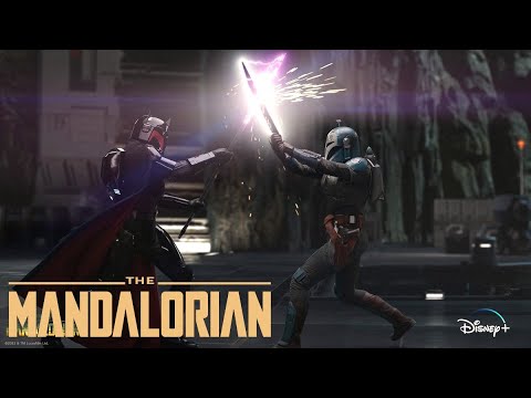 Bo Katan, Din, and Grogu vs Moff Gideon [4K HDR] - The Mandalorian