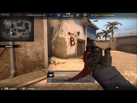 POV - Oskar (mouz)(28-14) vs NiP / mirage / ECS Season 4 Europe