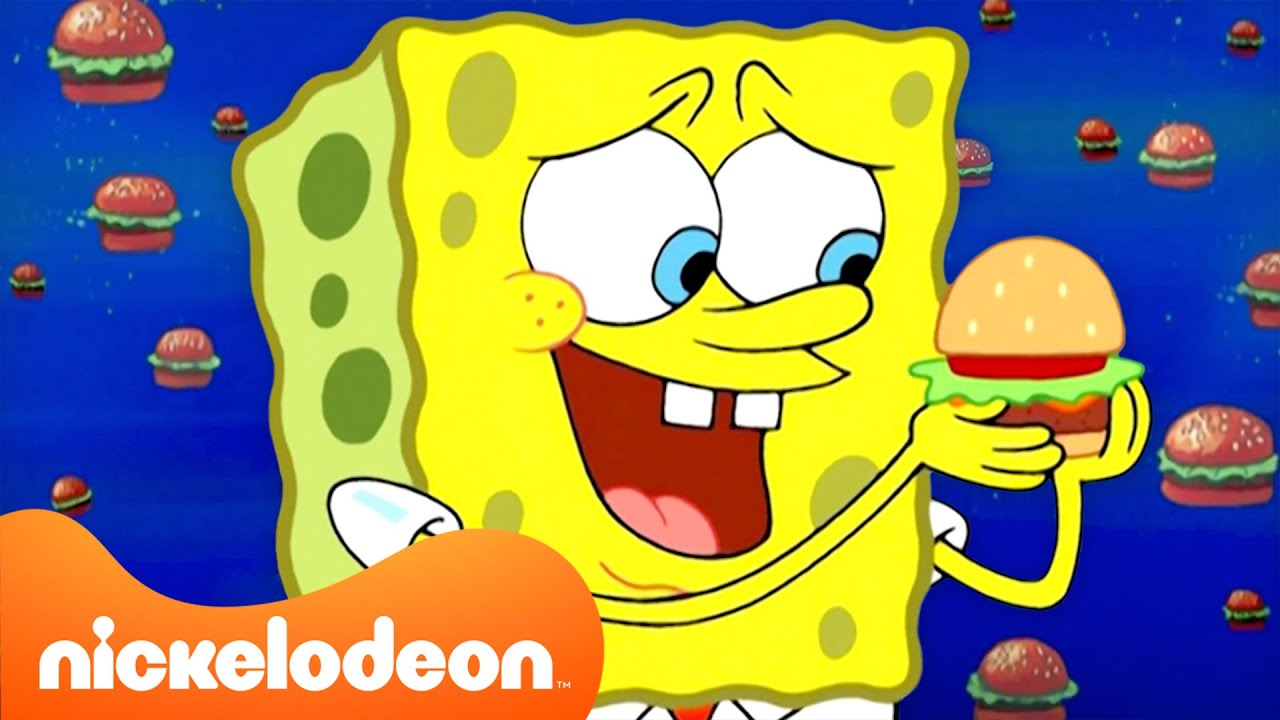 SpongeBob | Krabby Patty TERENAK yang pernah dibuat SpongeBob | Kompilasi 60 Menit | Nickelodeon