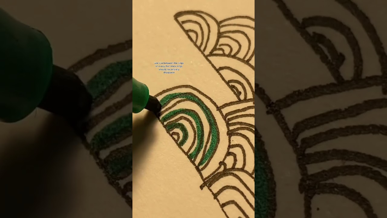 this is what u can do with a single fineliner and a marker#shorts