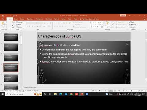 Juniper Architecture overview
