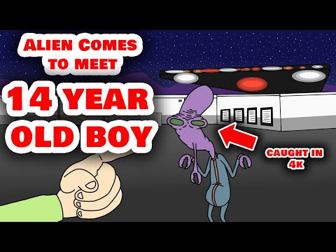 Alien Came To Meet a 14 Year Old, Gets Caught In 4K