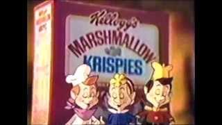 Rice Krispies With Marshmallows Cereal Commercial 80's