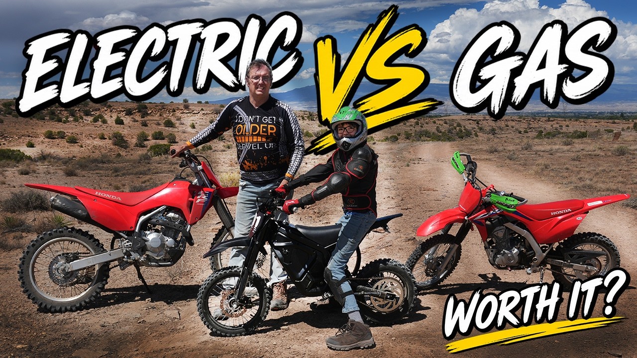 Can This Electric Dirt Bike Keep Up with Our Honda CRF300F? | EVOLTRIX MAX60 Review