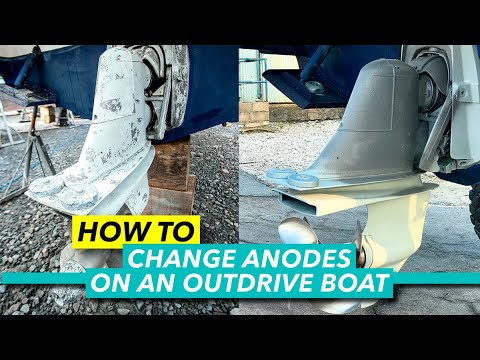 How to change anodes on an outdrive boat | Motor Boat & Yachting