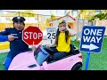 Emma Pretend Play Driving Ride On Car Toy Learning Traffic Safety