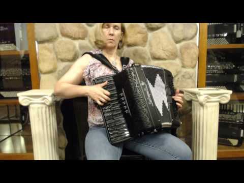 SALTIMPULSE  - Saltarelle Impulse Black Piano Accordion LMM 30 96 $4499