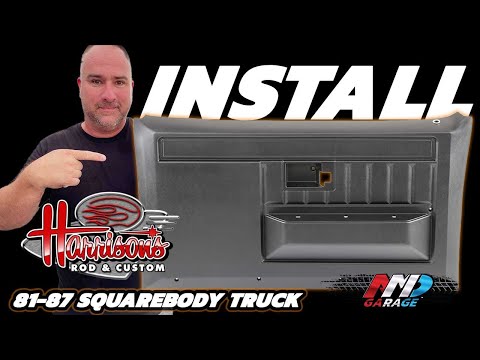 Chevy GMC Squarebody Door Panel Installation Tutorial | AMD Blazer Door Panels