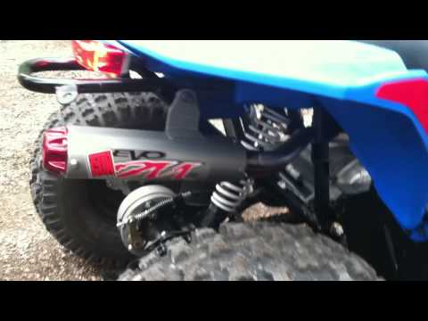 Polaris Outlaw 50cc, Outlaw 90cc w/Big Gun Evo Mini Exhaust, & Polaris Phoenix 200cc walk around!