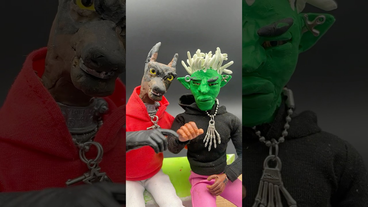 Stop Motion Animation Zombie Rap Dog