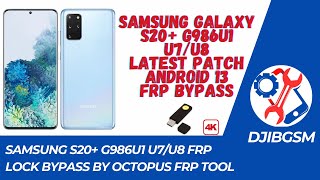 Samsung S20 plus 5g(SM-G986U1) | Remove Google Account || S20+ 5g FRP Bypass Latest NEW METHOD 2024