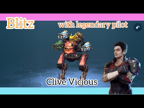 [war robots]Blitz with legendary pilot ブリッツ伝説のパイロット