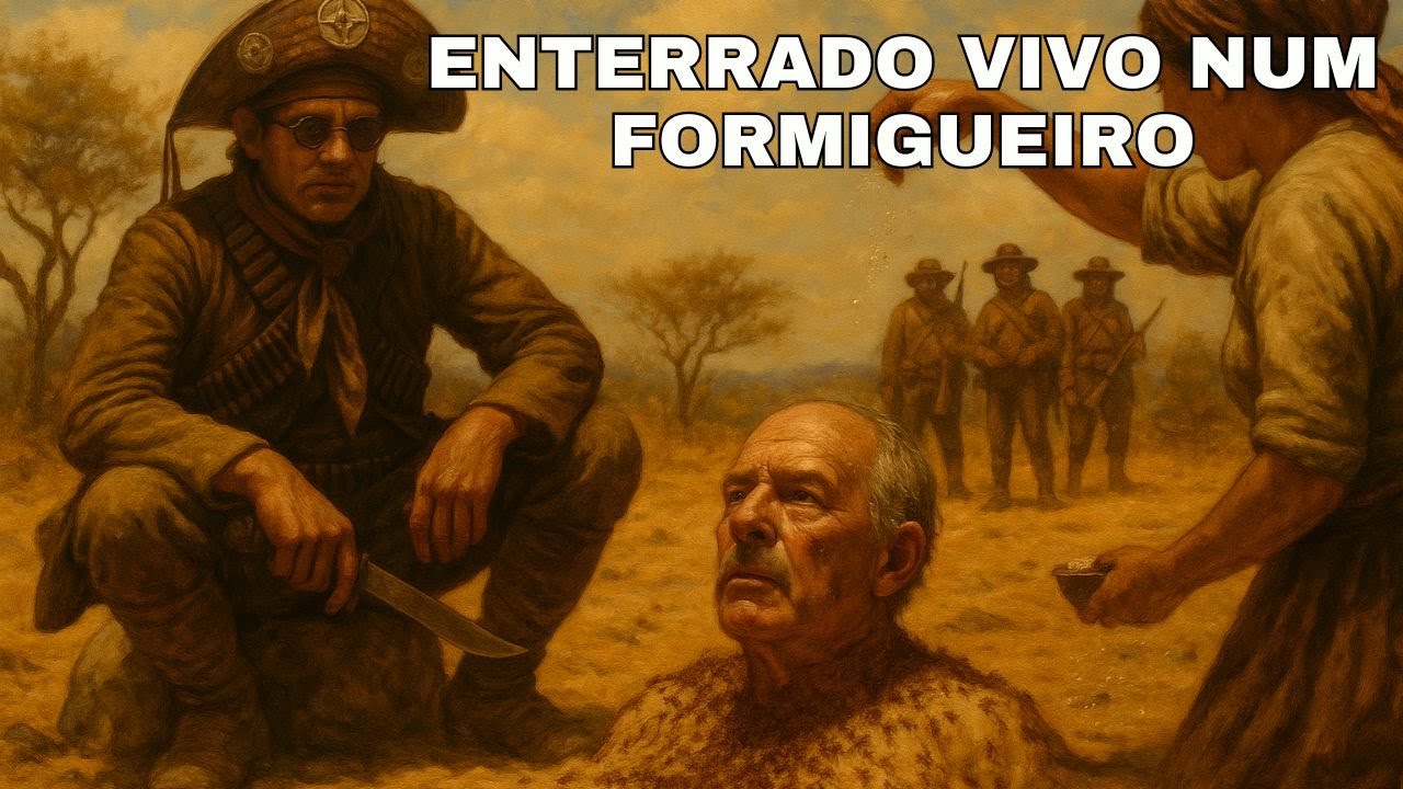O DIA QUE LAMPIÃO ENTERROU O CORONEL VIVO NUM FORMIGUEIRO