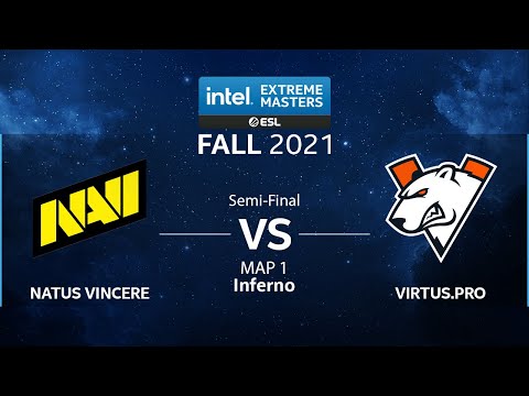 CS:GO - Natus Vincere vs. Virtus.pro [Inferno] Map 1 - IEM Fall 2021 - Semi-Final - CIS