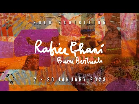 Bumi Bertuah  |  A Solo Exhibition by Rafiee Ghani  |  G13 Gallery  |  Teaser 1