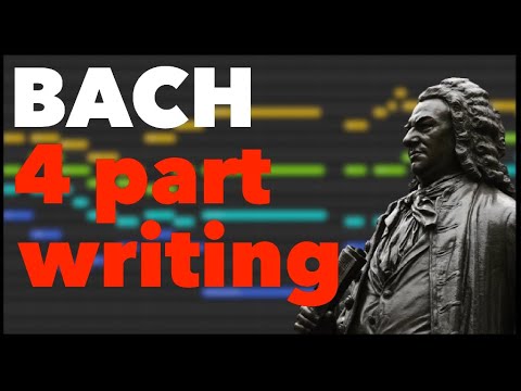 Bach & 4 part chorale harmony | the master breaks the rules