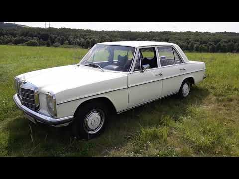 Mercedes-Benz 200D W115 "walkaround and drive"