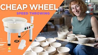 Cheap Wheel Challenge: Speed Throwing 30 Bowls