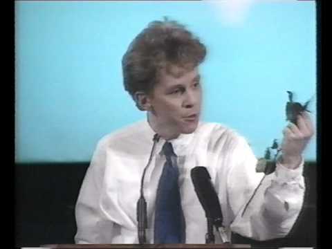 Stefán Eiríksson í úrslitum Morfís 1989 - MH vs. MS