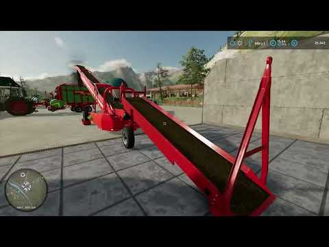 Erlengrat LS22 Folge53 Silage mit förderbändern