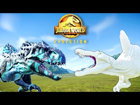 50 SPINOSAURUS vs. 50 INDOMINUS REX -- EPIC BATTLE ROYALE - DINOSAUR FIGHT - BREAKOUT [4K 60FPS]