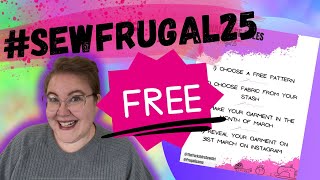 #SewFrugal25 ✨FREE Patterns✨ From One of my Favorite Indie Pattern Companies!