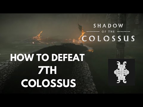 HOW TO DEFEAT 7th COLOSSUS SHADOW OF THE COLOSSUS PS4 1080p  NO COMMENTARY