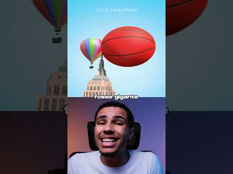 O Que Aconteceria se Você Jogasse Uma Bola de Basquete do Prédio Mais Alto do Mundo 😬🏀